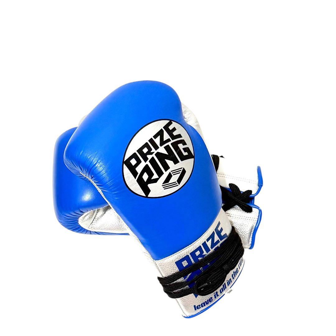即購入OK』PRIZE RING ボクシンググローブ 青銀-激安通販サイト
