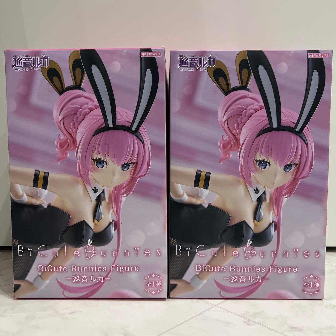 初音ミクシリーズ 巡音ルカ フィギュア バニー 2体セット - メルカリ