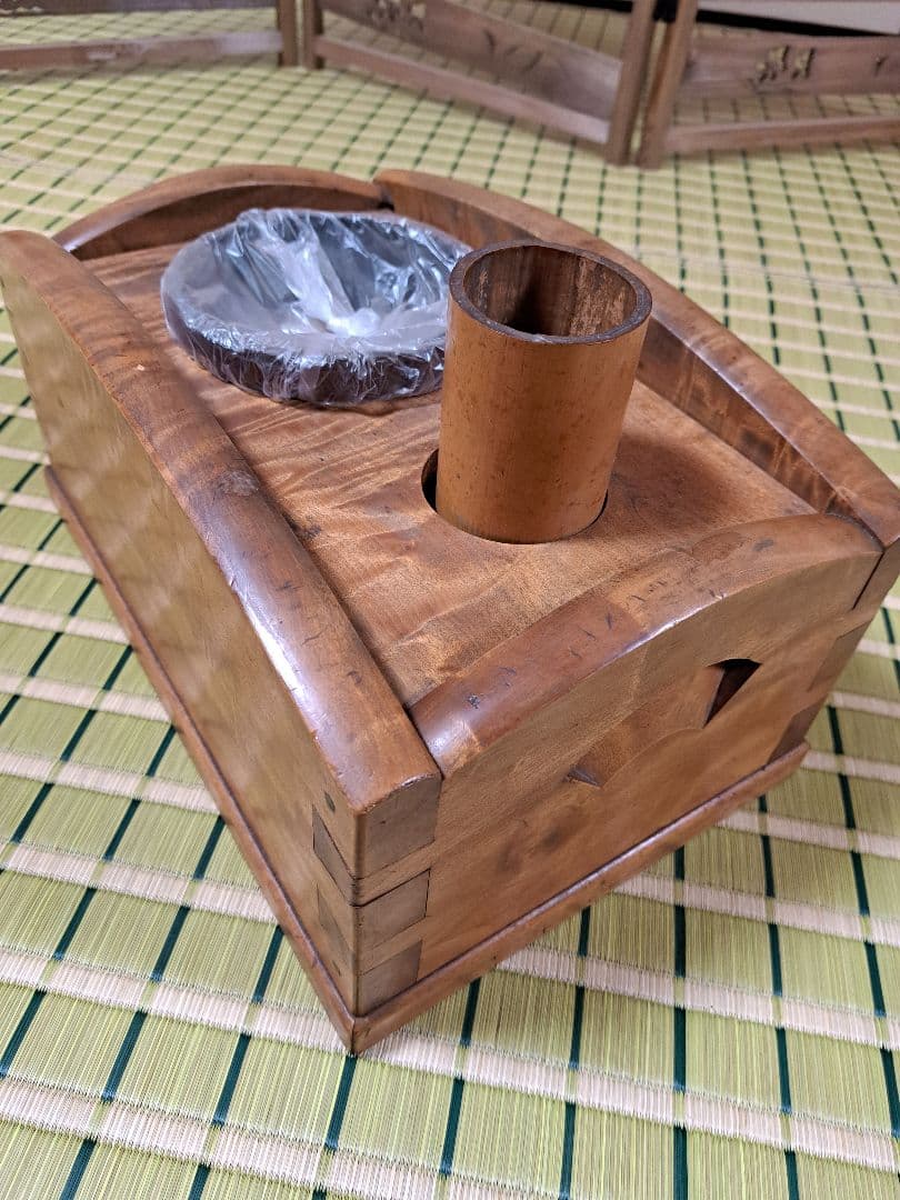 希少】煙草盆茶道京都Old Japanese ashtray and vaseの通販はau PAY