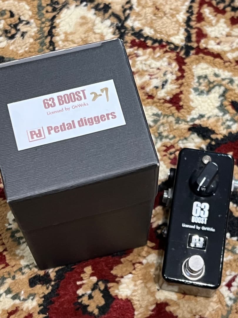 【傑作】Pedal Diggers 63 Boost ブラックフェイス系 傑作】Pedal Diggers 63 Boost ブラックフェイス系