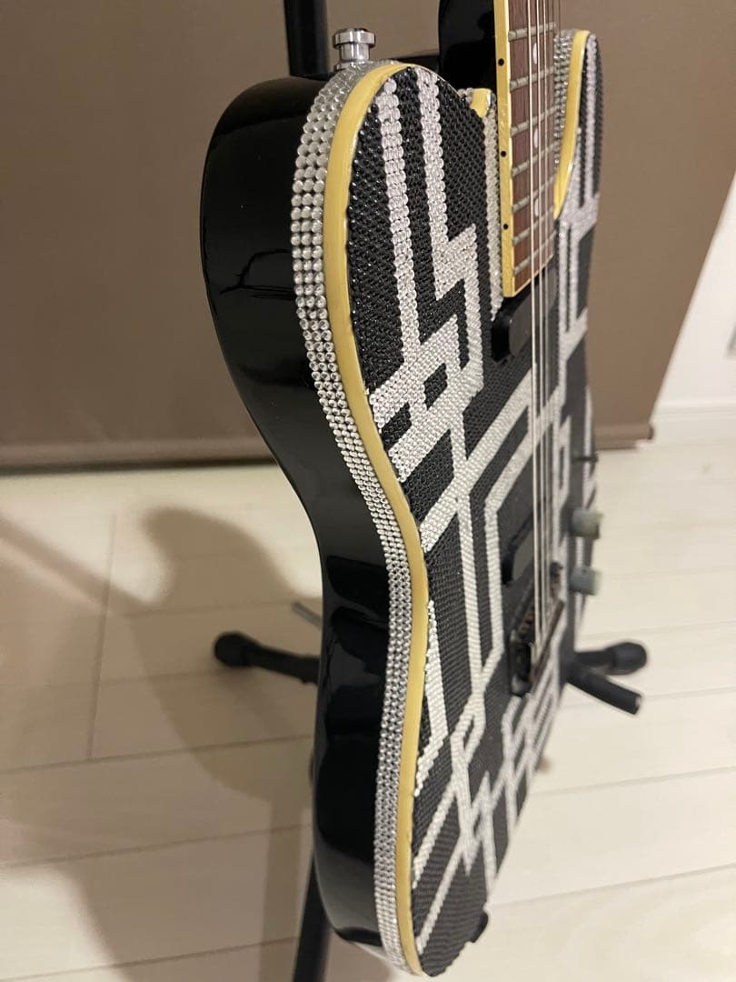 自作布袋モデル風 ギター FERNANDES