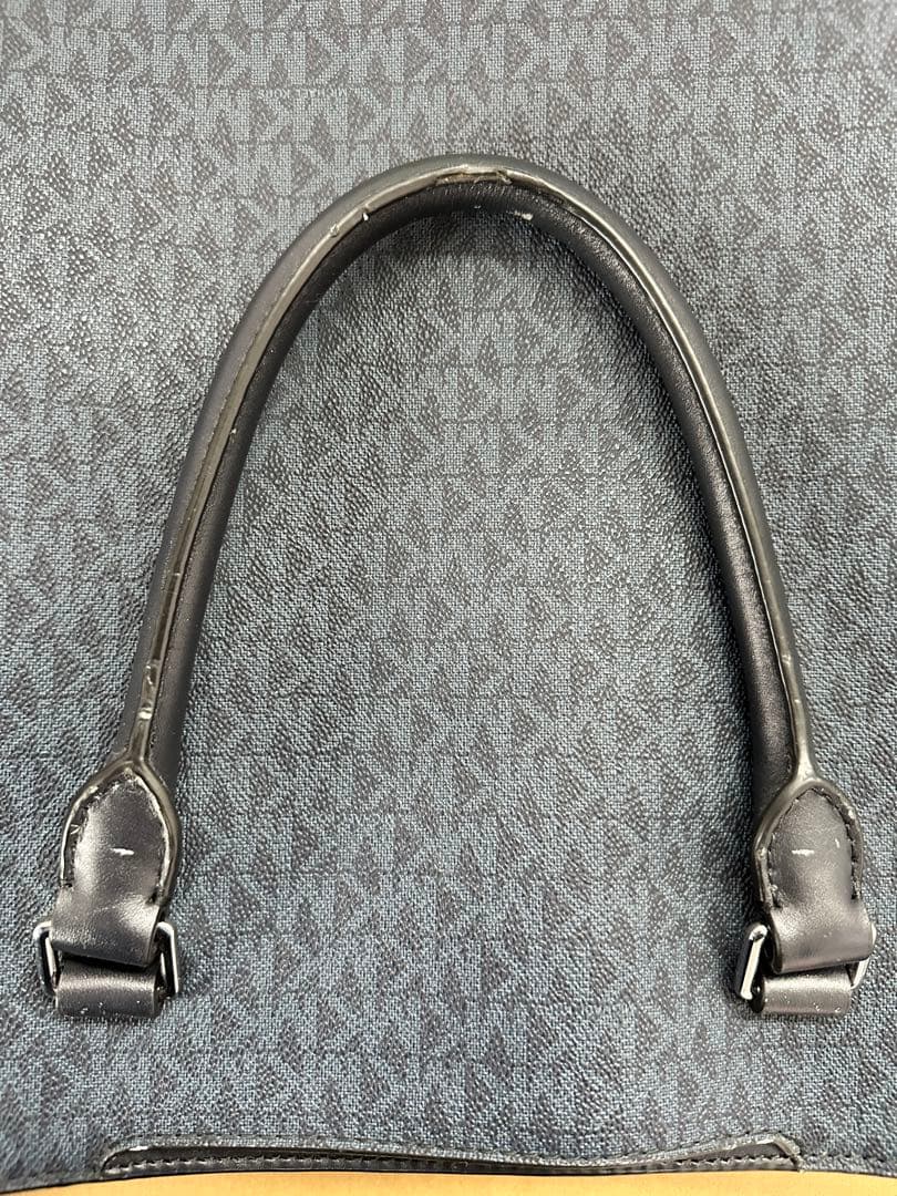 MICHAEL KORS ダークブルー トートバッグ