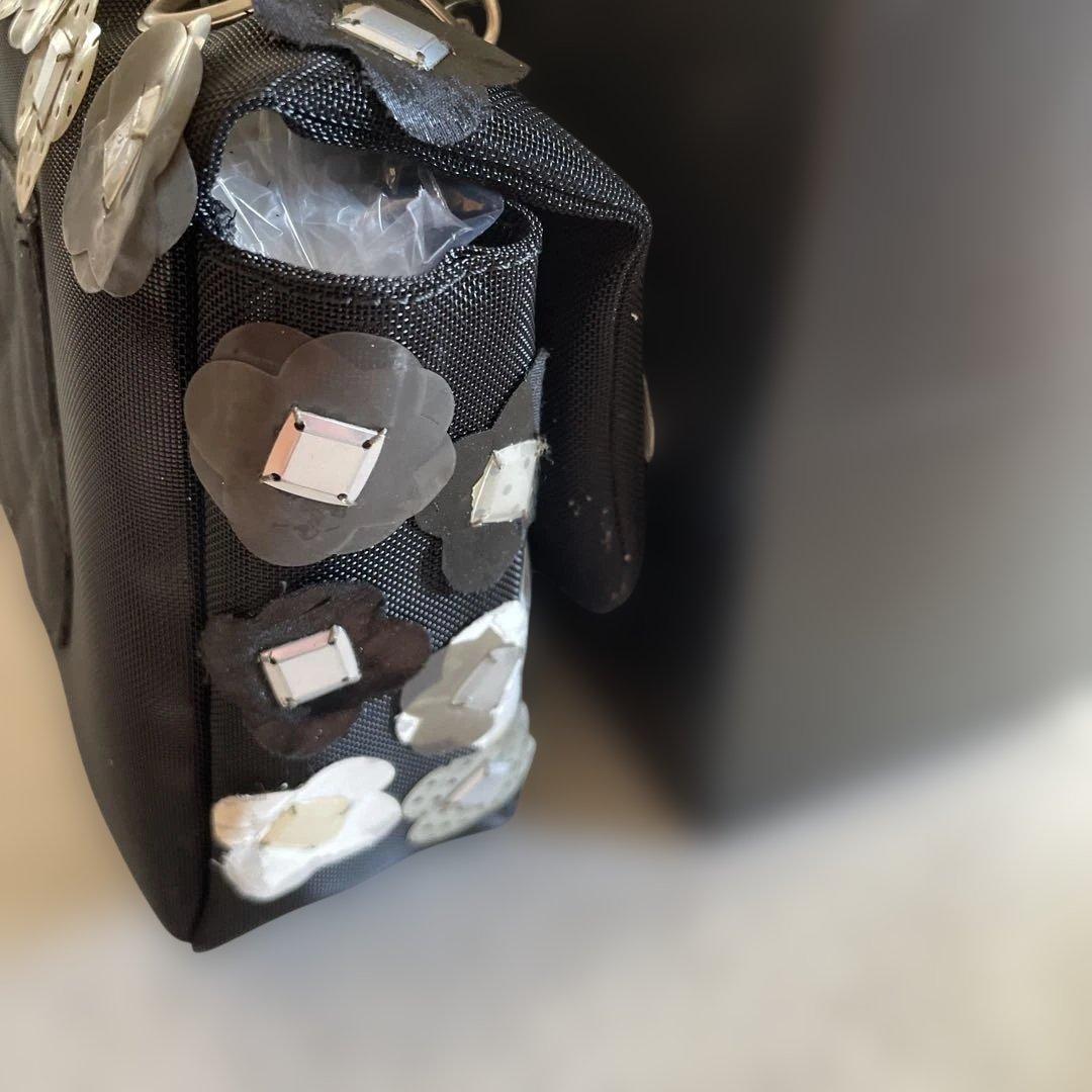 CHANEL フラワー装飾 パーティーバッグ限定品ポリ塩化製品