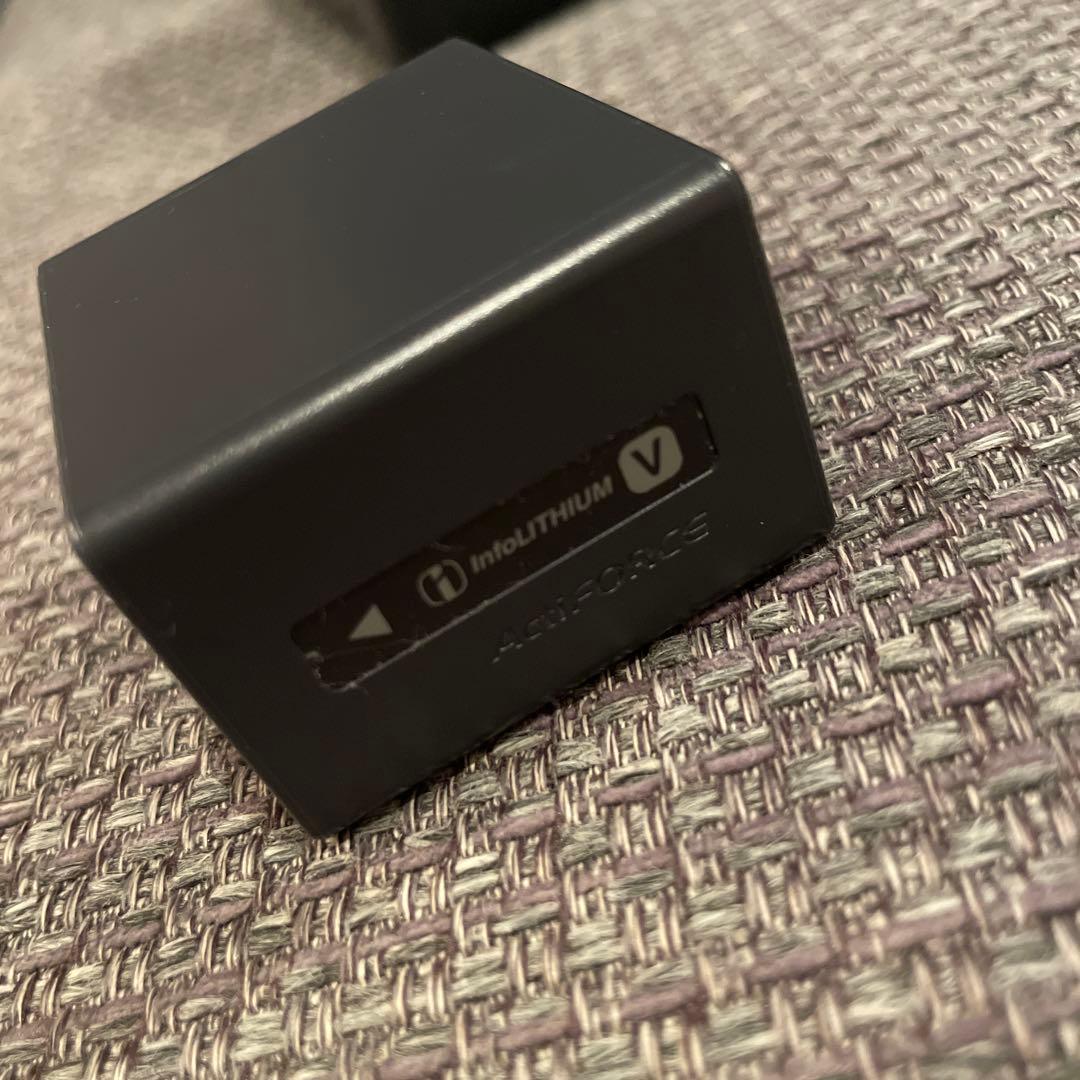 SONY ActiFORCE 充電器 バッテリー2個付き