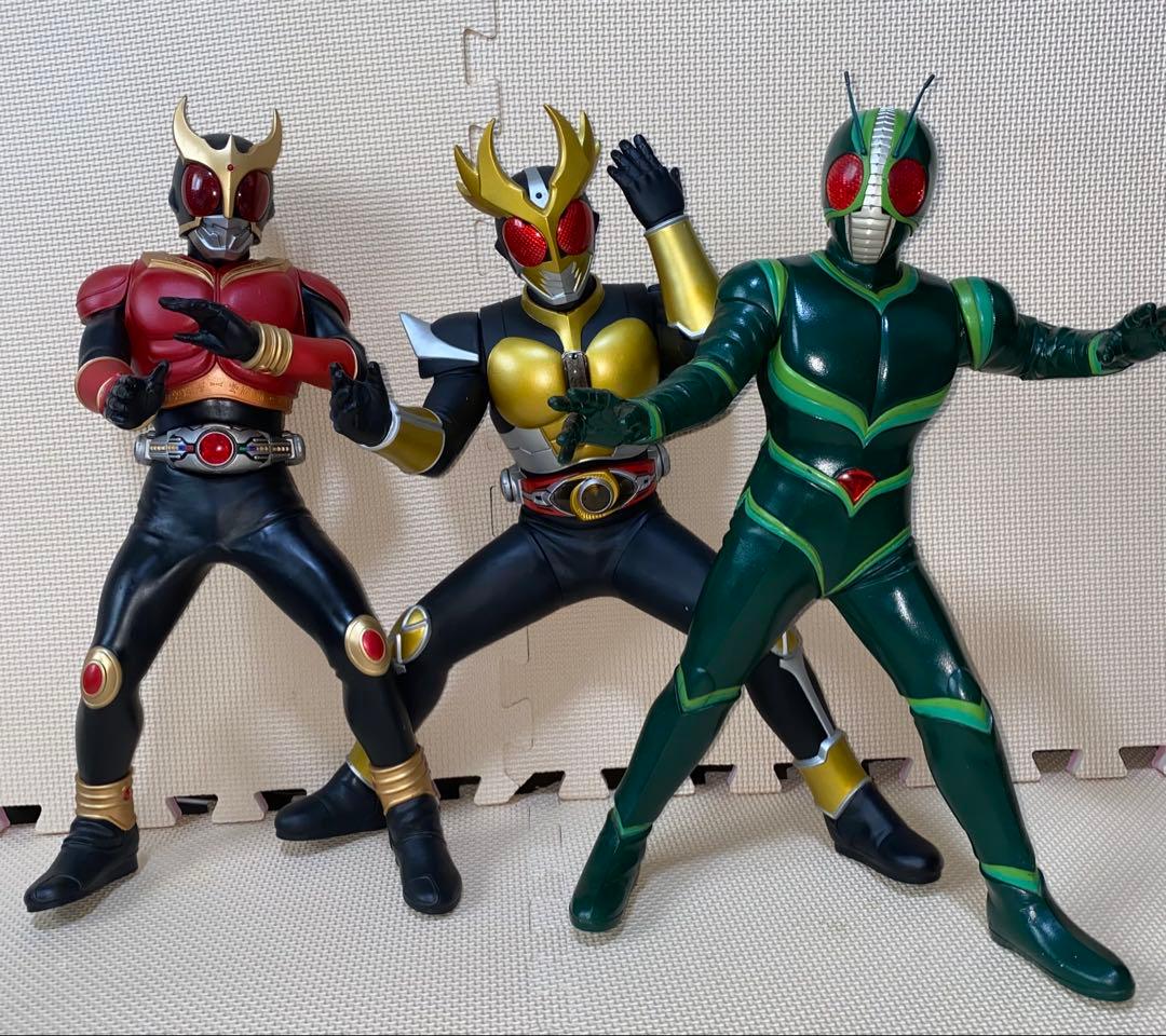 仮面ライダー BIGフィギュア クウガ、アギト、ジェイの3体セット