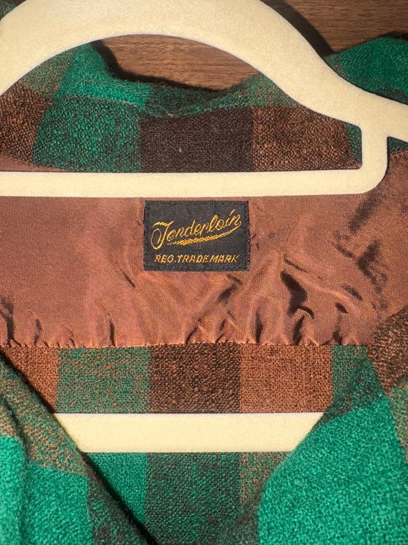 テンダーロイン ウールシャツ　キムタク