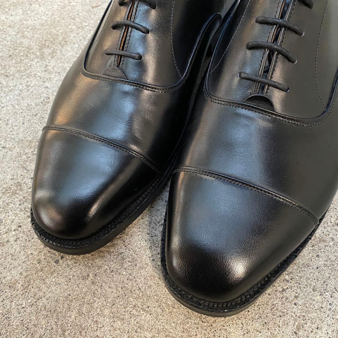 ほぼ未使用 トリッカーズ リージェント UK7.5 ブラック 純正シューツリー付