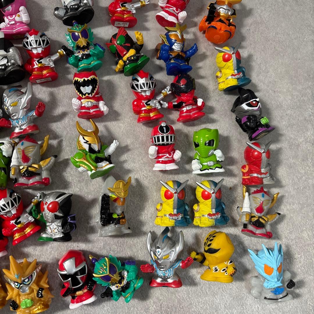 仮面ライダー　戦隊モノ　ウルトラマン　ソフビ　143体セット