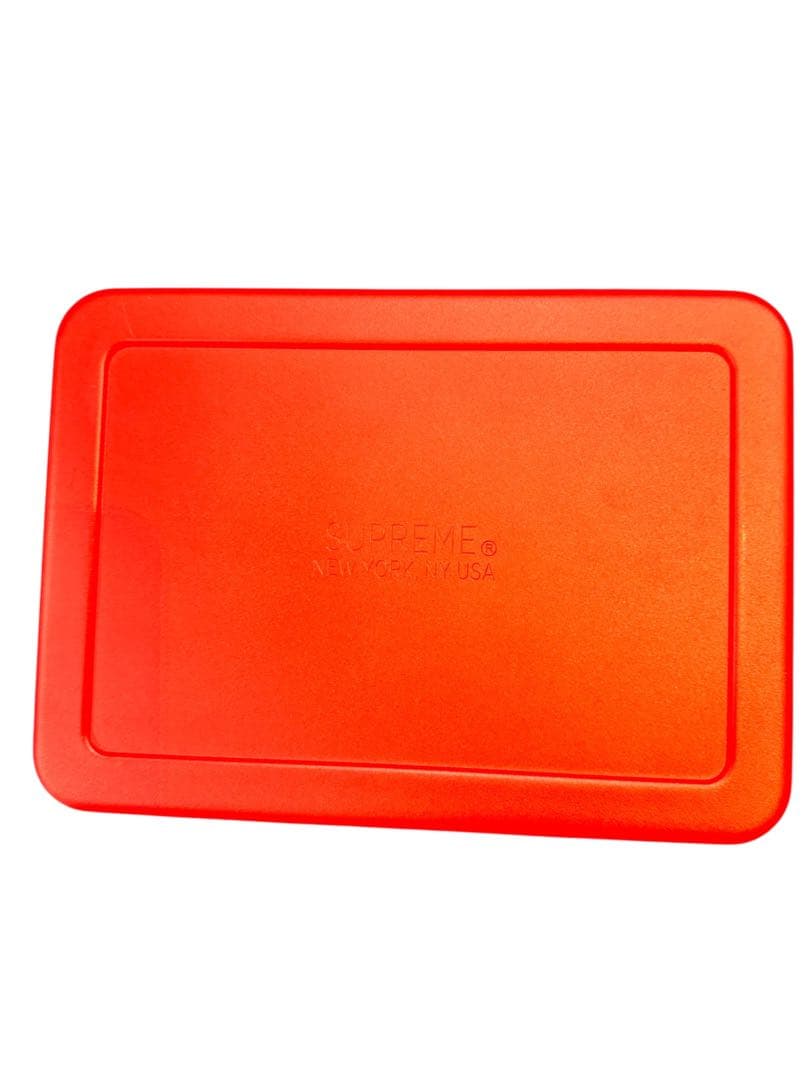 シュプリーム ロックボックス 金庫 工具入れ 収納箱 ケースsupreme 赤