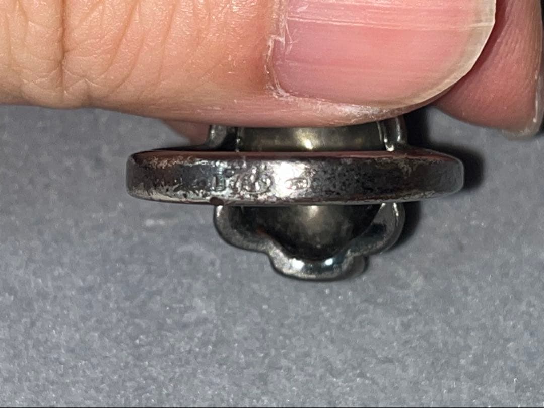 ヴィヴィアンウエストウッド　スカルオーブリング　ヴィンテージ　ダメージ有