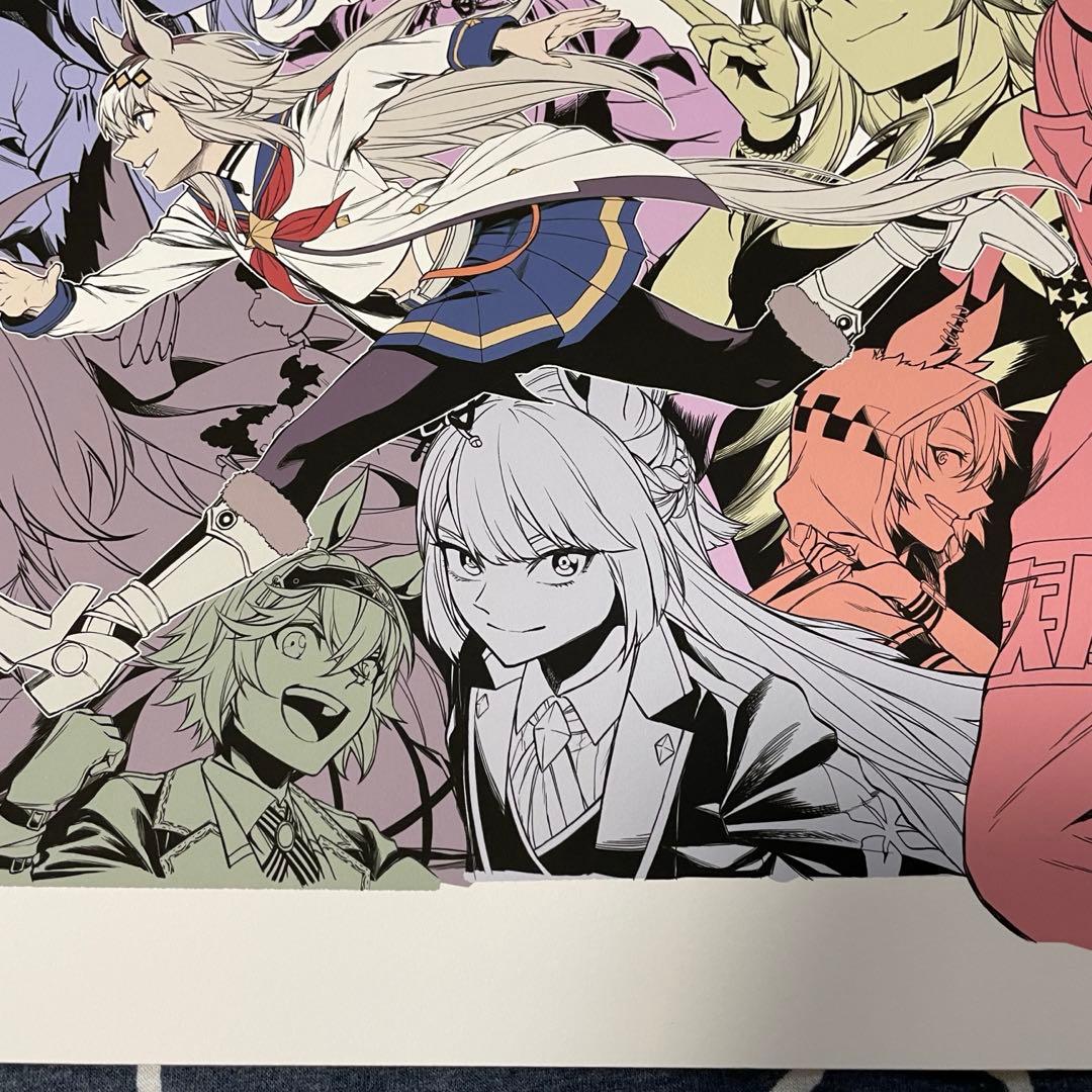 ウマ娘シンデレラグレイ 複製原画 ヤングジャンプ42号 A3