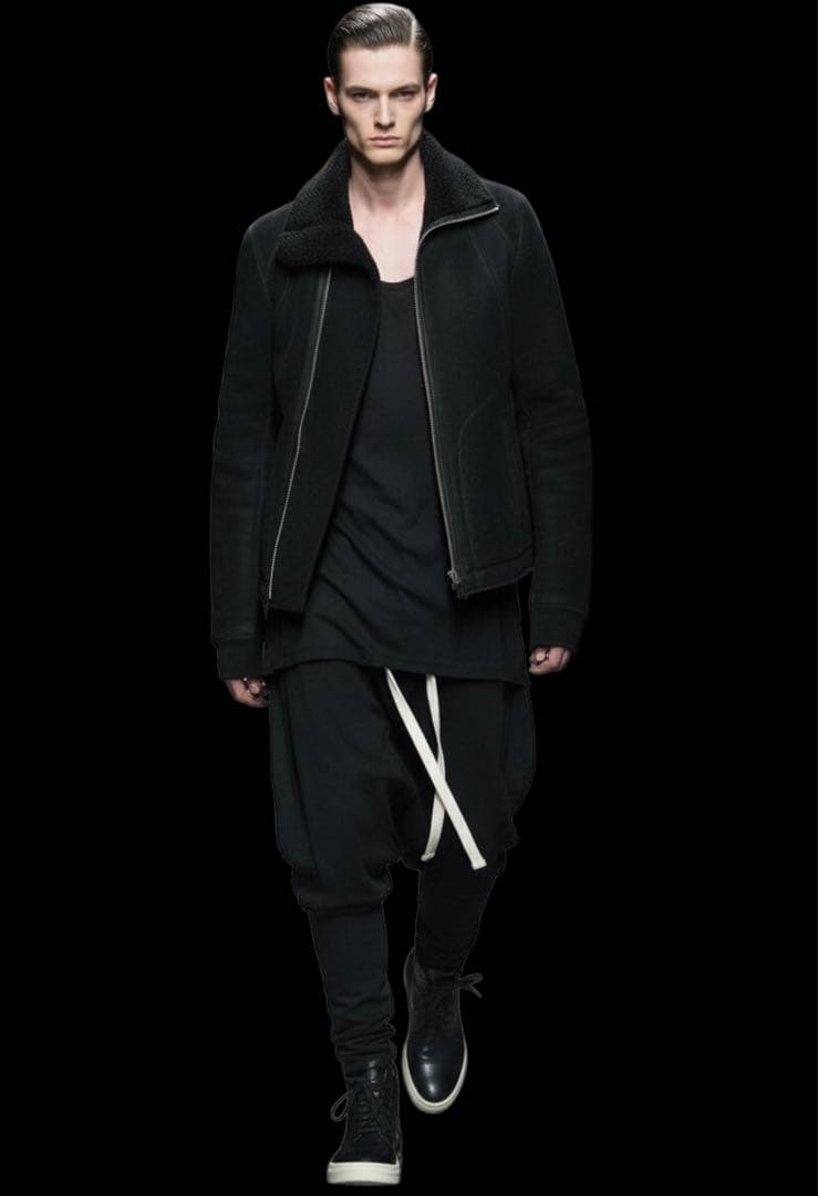 R*C様 【希少】Rick Owens シアリングジャケット PLINTH レザ - メルカリ