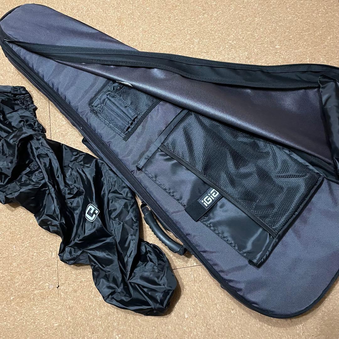iGiG アイギグ エレキギター用 ギグバッグ Gigbag グレー×ブラックの