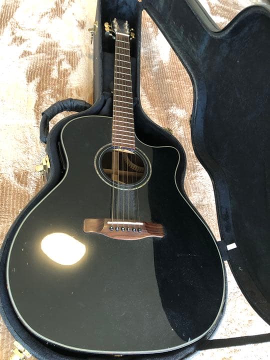 激レア Fender エレアコ GA-45SCE BLK ハードケース付き