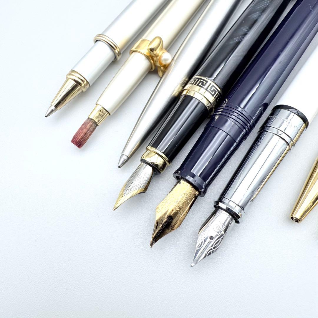 GIVENCHY・PARKER・SAILOR等 ボールペン 万年筆 15本セット