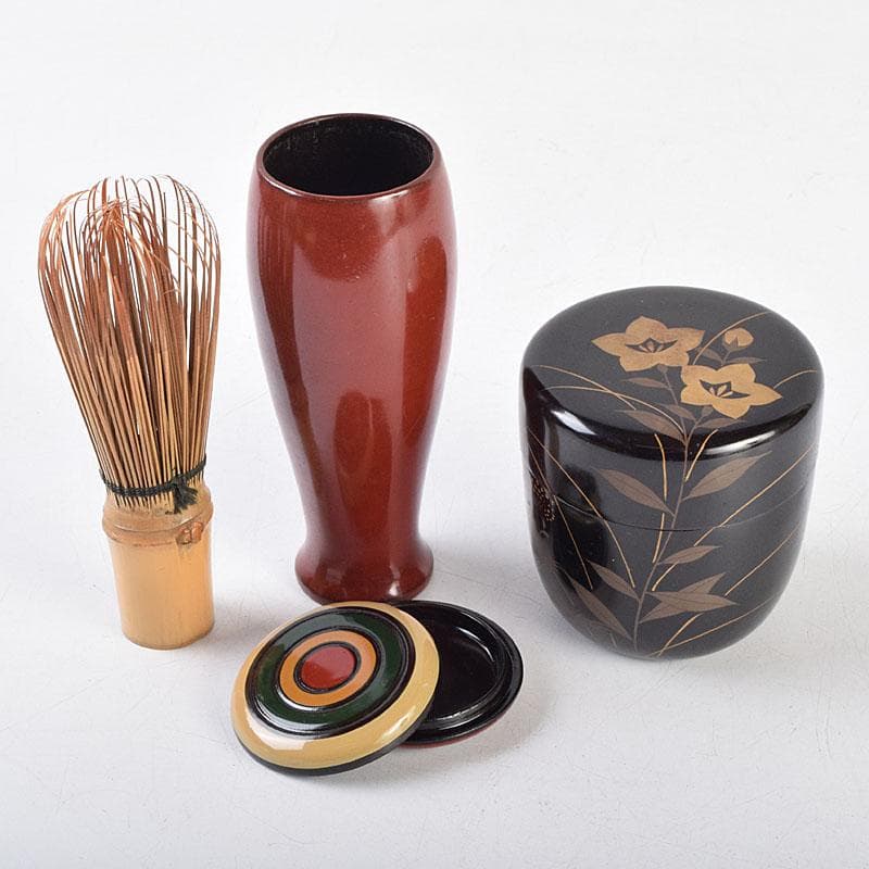 茶道具 桑茶箱 黄交趾 振出 巾筒など 九点 一式 M R9337 - メルカリ