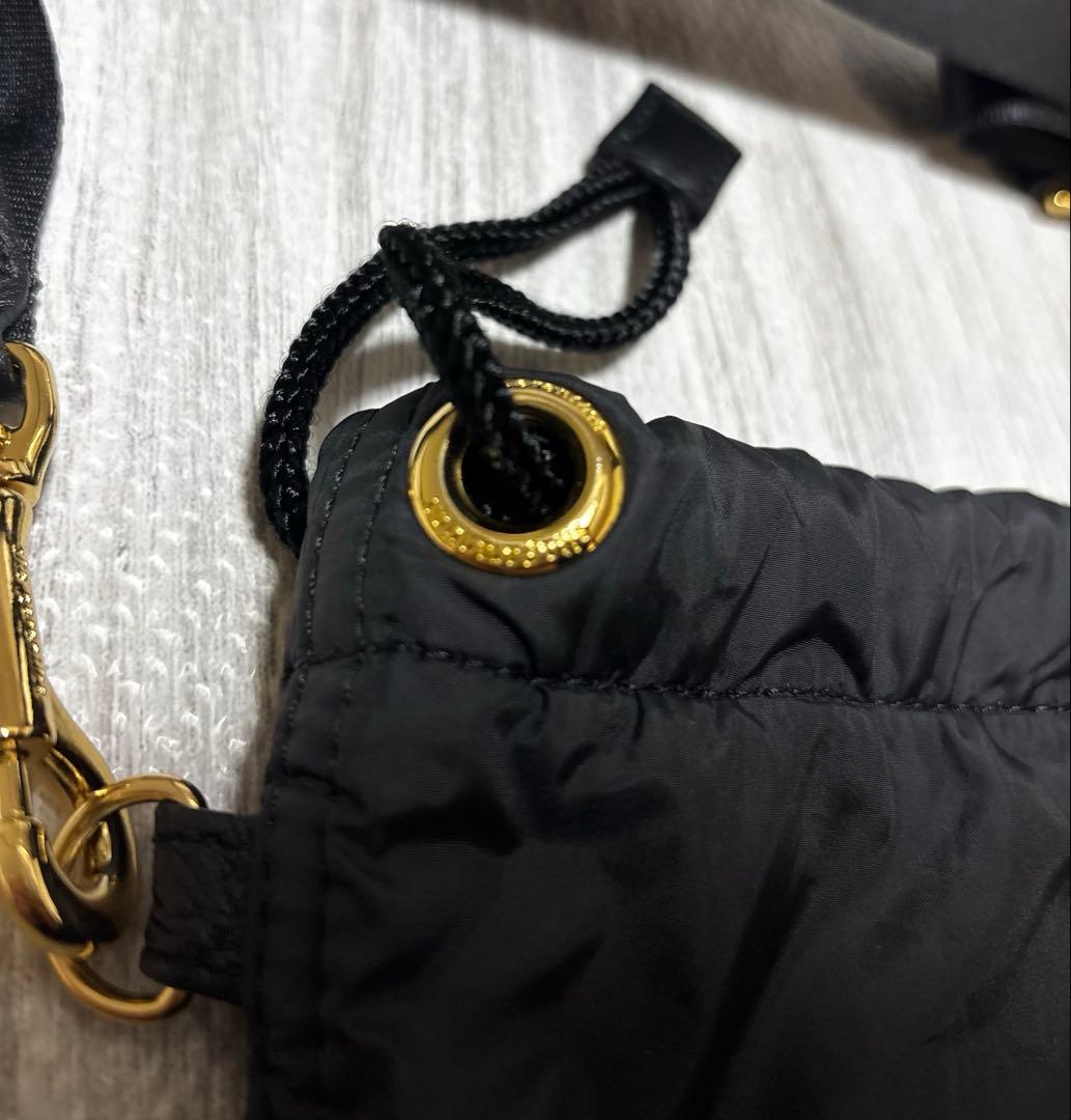 未使用　シータ　パランティカ　ブラック ナイロン ショルダーバッグ