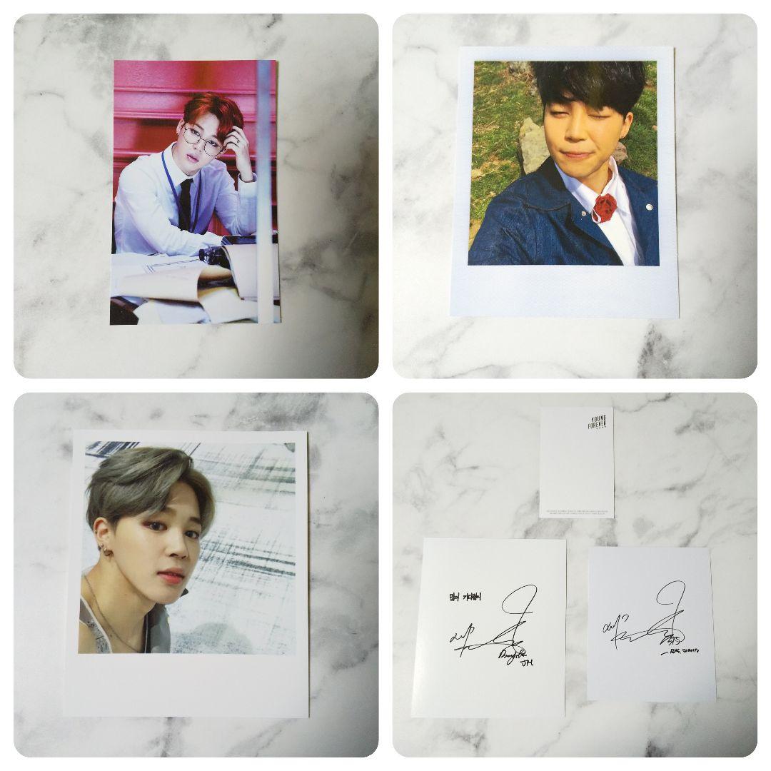 貴重！防弾少年団-BTS☆Wings封入特典ポラロイドフォトカード(ジミン)など