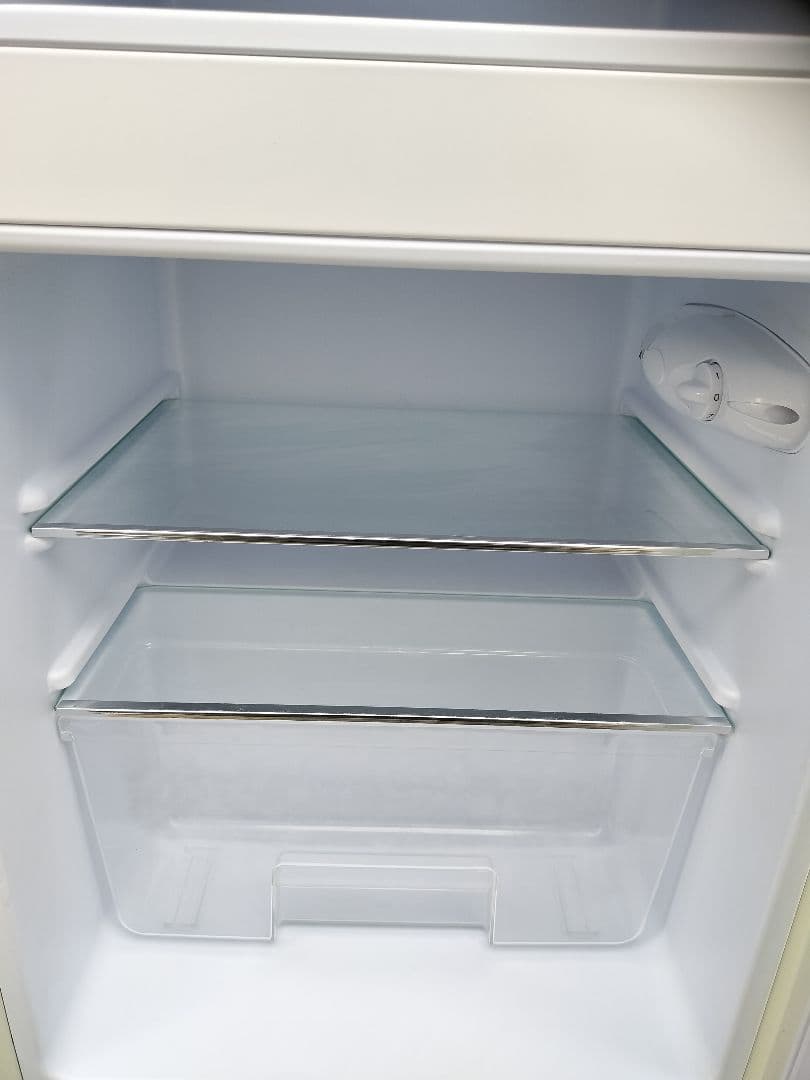 アイリスオーヤマ レトロ風 冷凍冷蔵庫 81L PRR-082D-W2022年製