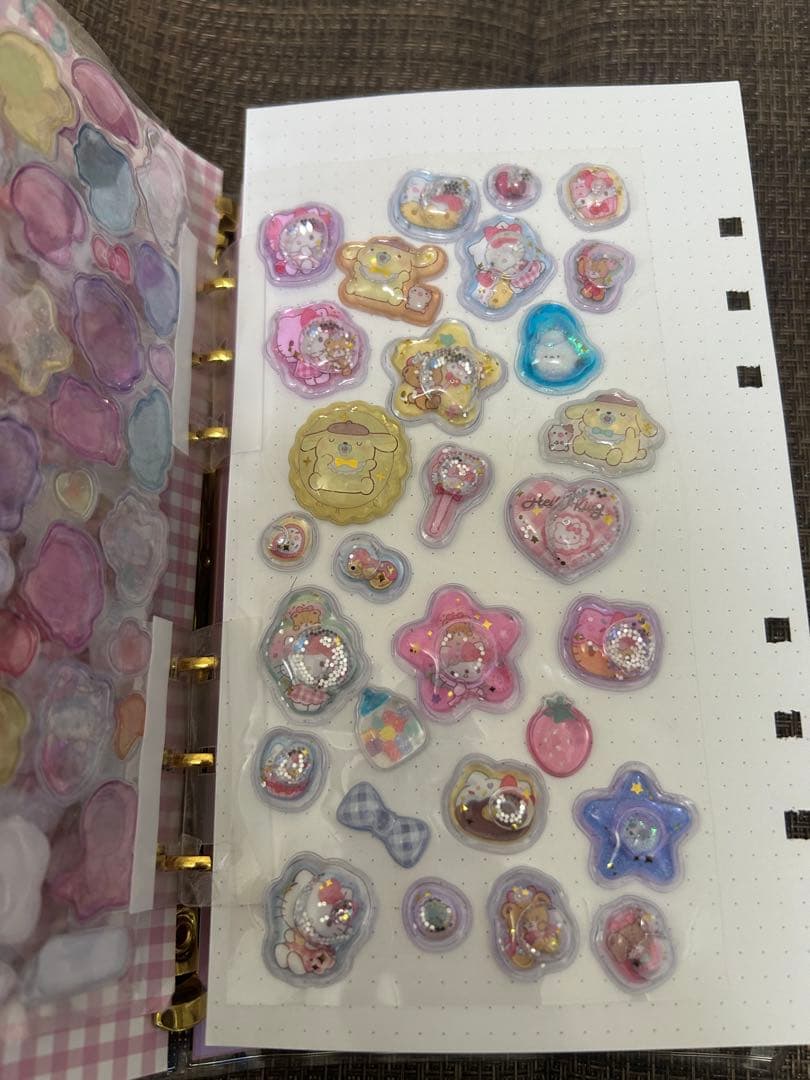 シール帳完成品　シール新品未使用品セット