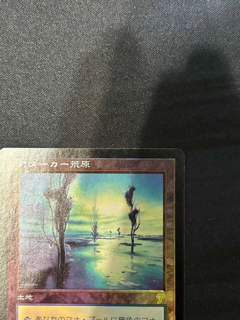MTG アダーカー荒原 日本語 ７版foil 7ED
