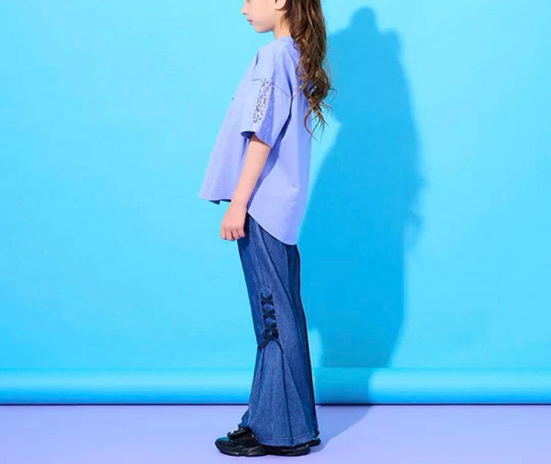 新品 今季 ANNA SUI mini フレアパンツ 150