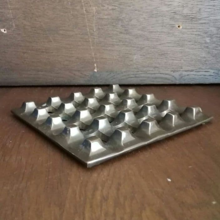 逸品 真鍮 灰皿 ミッドセンチュリー オブジェ スウェーデン