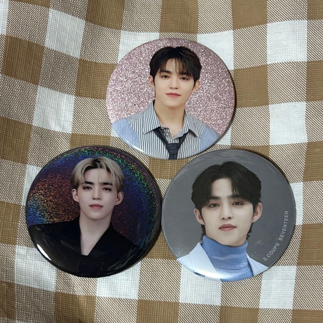 SEVENTEEN エスクプス 缶バッジ セット SCOUPS スンチョル - メルカリ