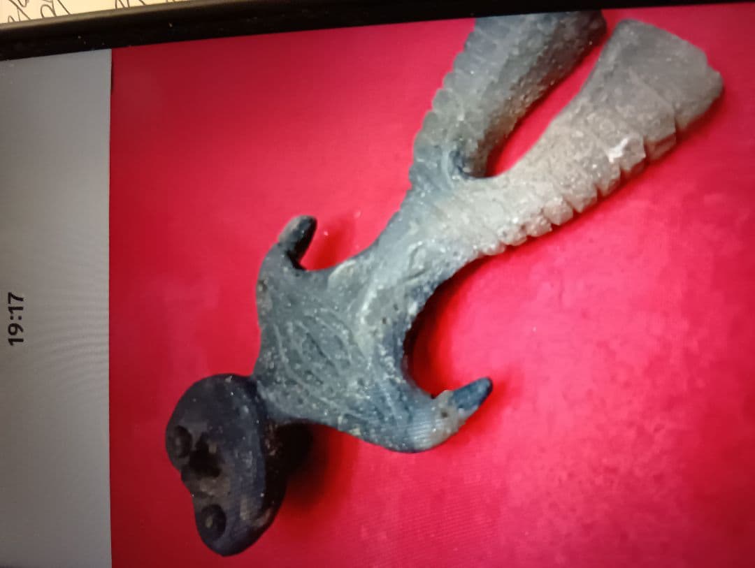 松⚫ハート形土偶　群馬県出土