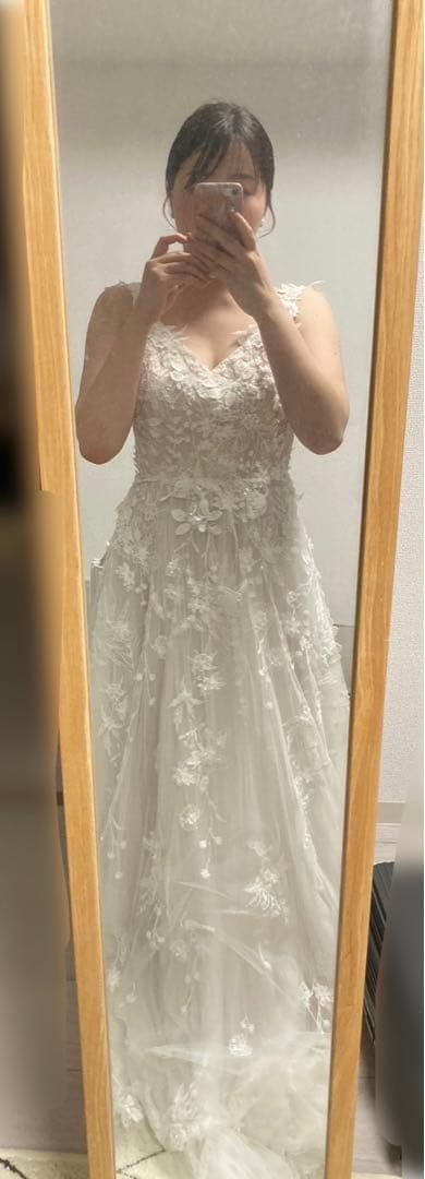 k*u様 plumedress ウエディングドレス　花嫁　前撮り　結婚式