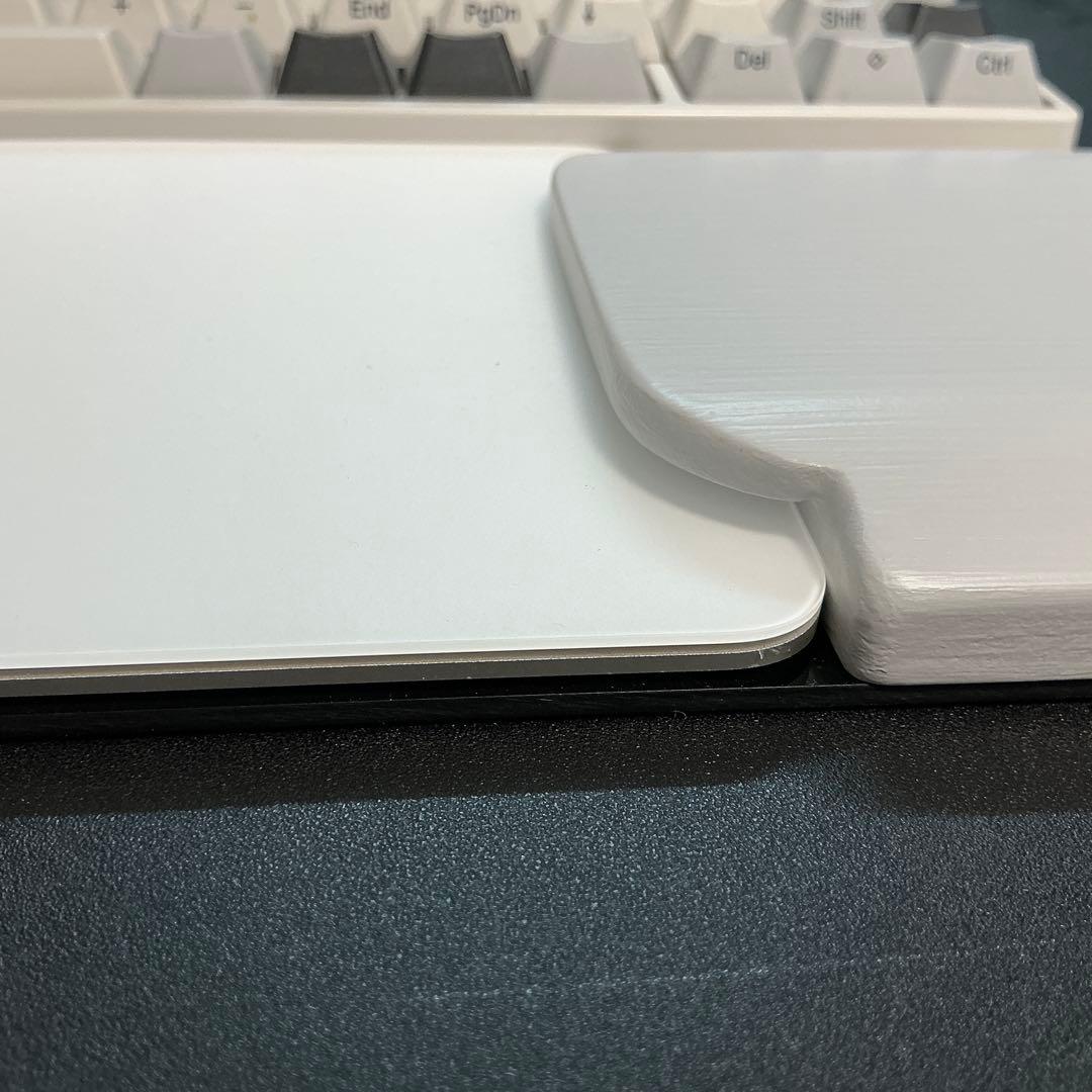 オーダー作品 リアルフォースR3TKL対応 ウイング付パームレスト ライト