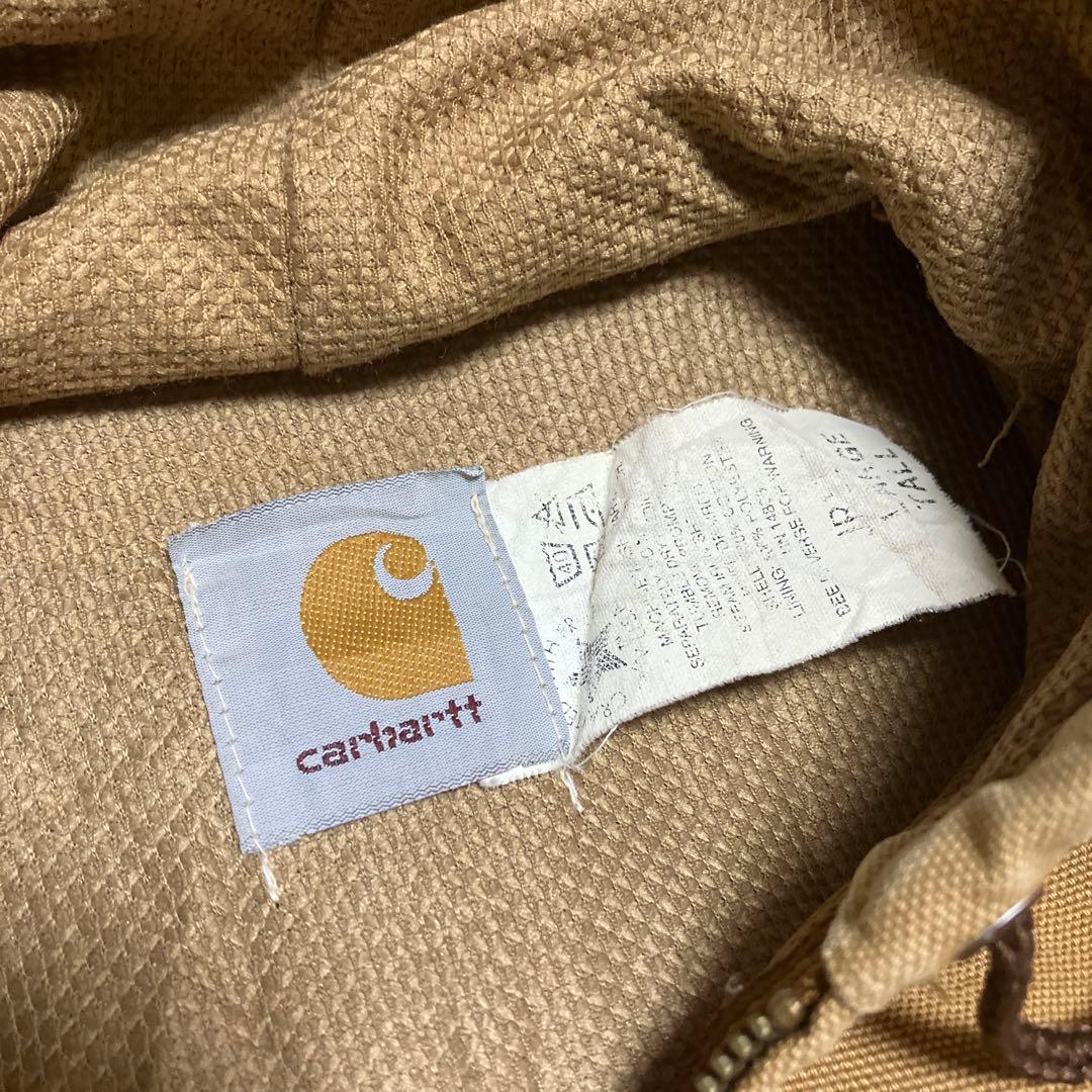 星タグ　カーハート　アクティブジャケット　アメリカ製　L 90s