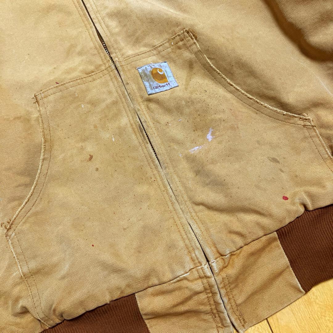 星タグ　カーハート　アクティブジャケット　アメリカ製　L 90s