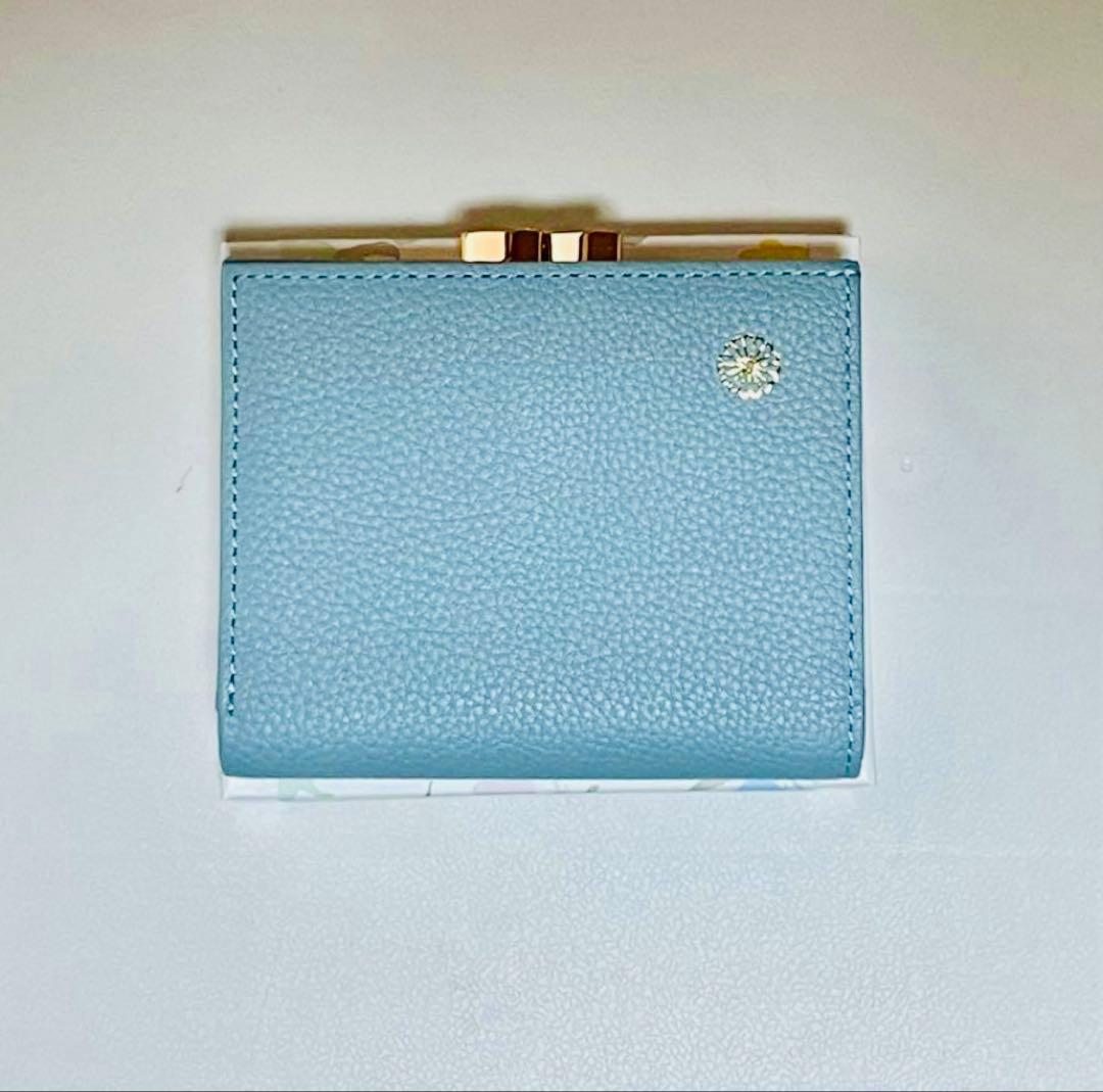 新品未使用】皇居 財布 がま口 ペールブルー - メルカリ