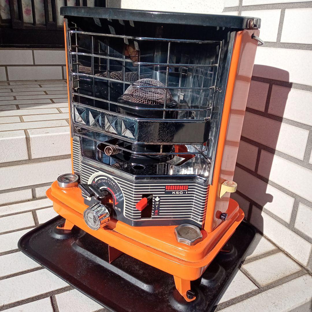 フジカストーブ ヤングKSG-1 昭和レトロポップ 電子点