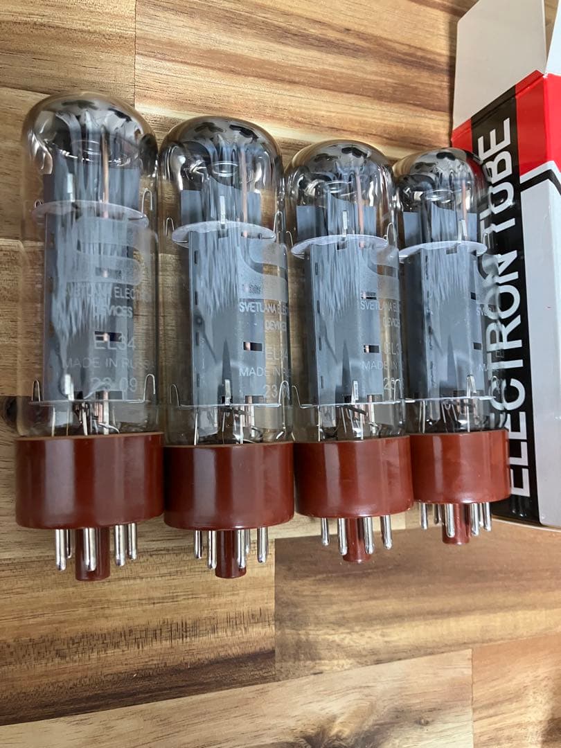 Svetlana EL34マッチドペア×2 (4本セット) - メルカリ