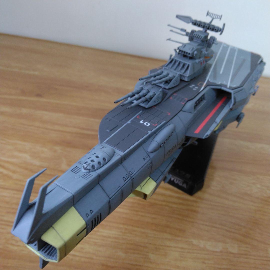 宇宙戦艦ヤマト3199 1/1000戦闘航宙母艦ヒュウガ全塗装完成品
