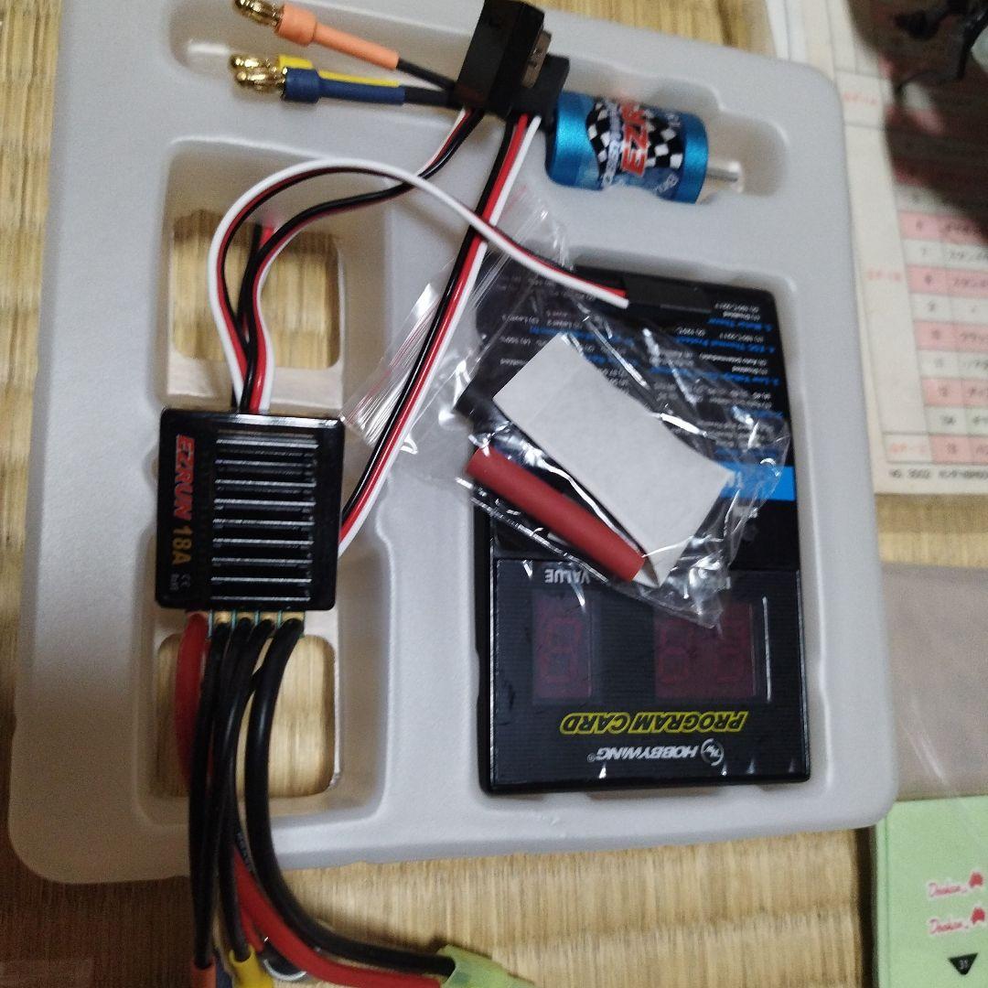 京商　ハングオンレーサー　当時キット　半組み立て　欠品あり　説明必読