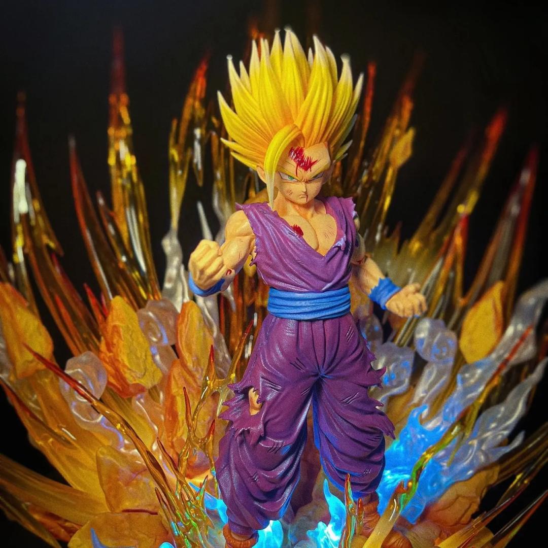 ドラゴンボール 超サイヤ人2 悟飯 ガレージキット フィギュア 1/6スケール