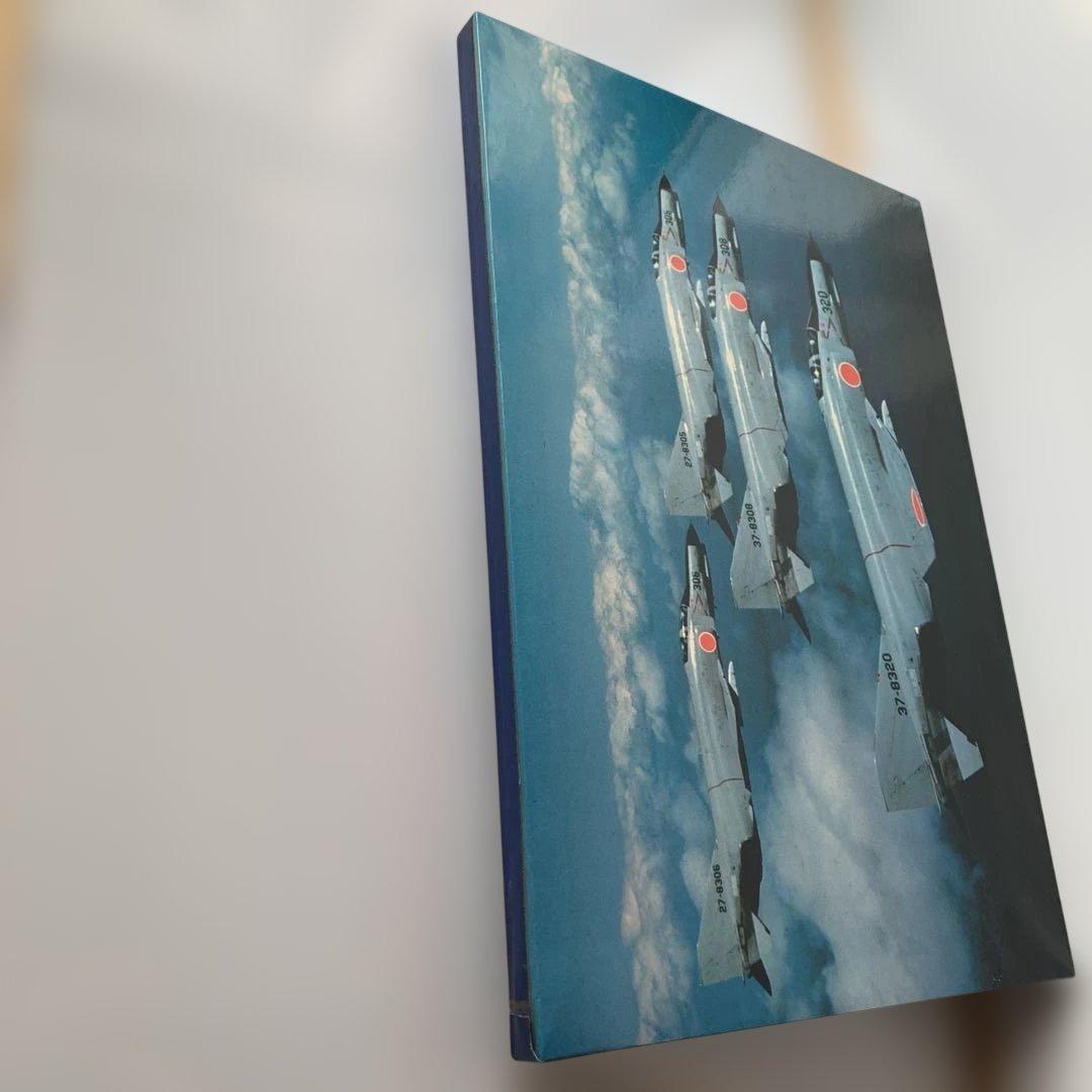 値下げ！航空ファンの方 F4 ファントム 壁掛け写真 自衛隊基地購入 希少