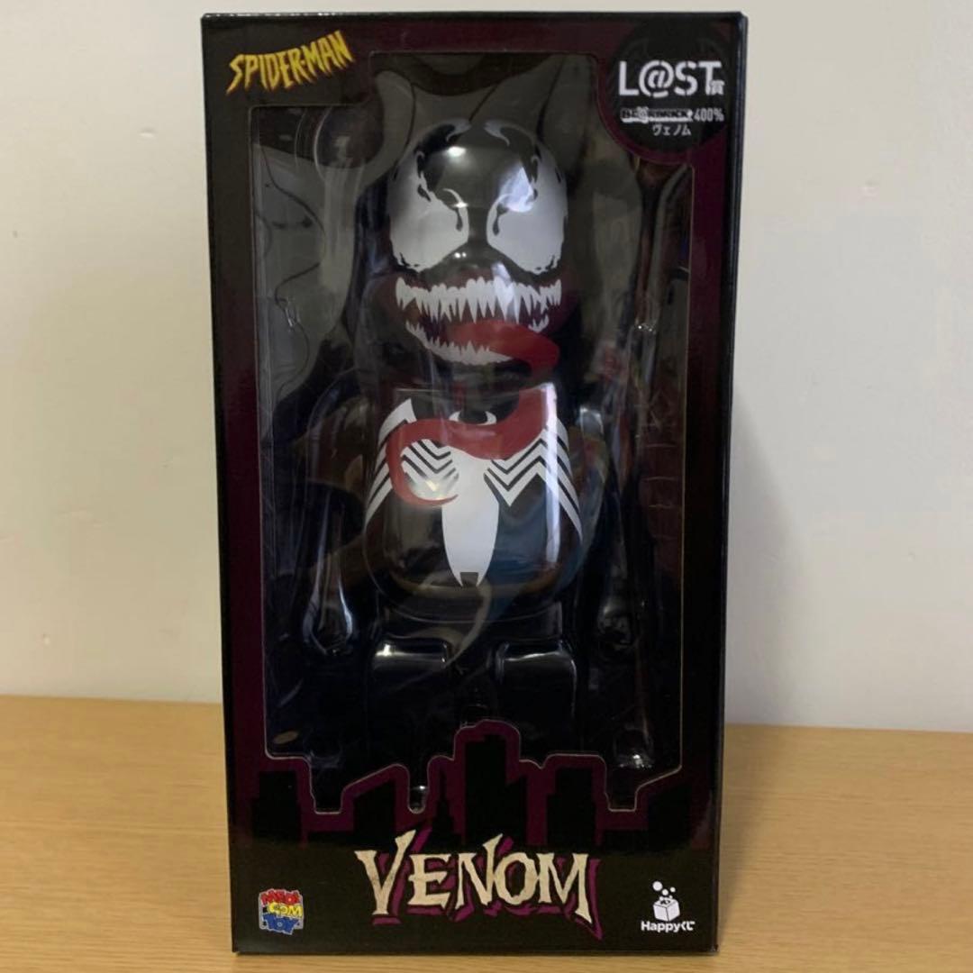 BE@RBRICK ヴェノム 400% ハッピーくじ ラストワン賞 M109627559