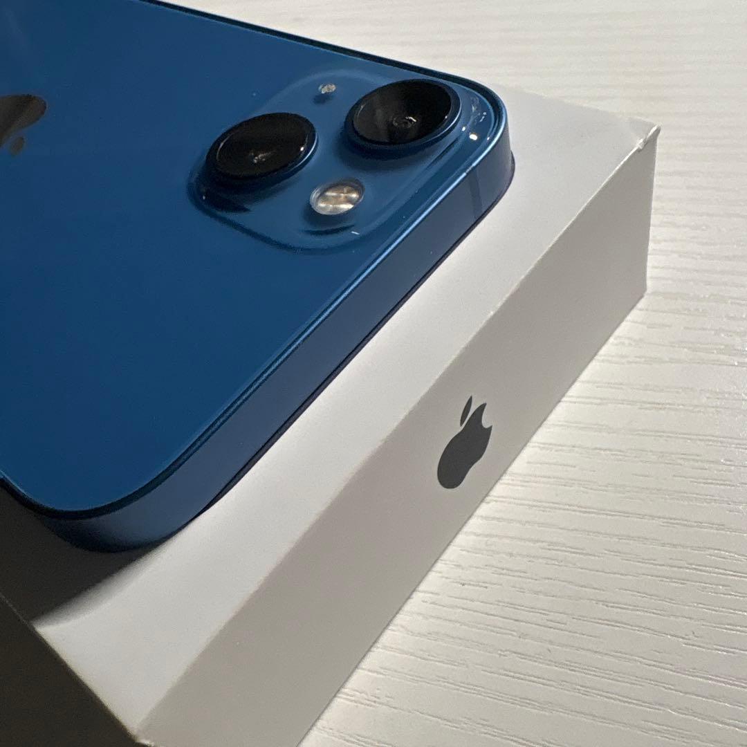 iPhone13 128GB ブルー SIMフリー 極美品