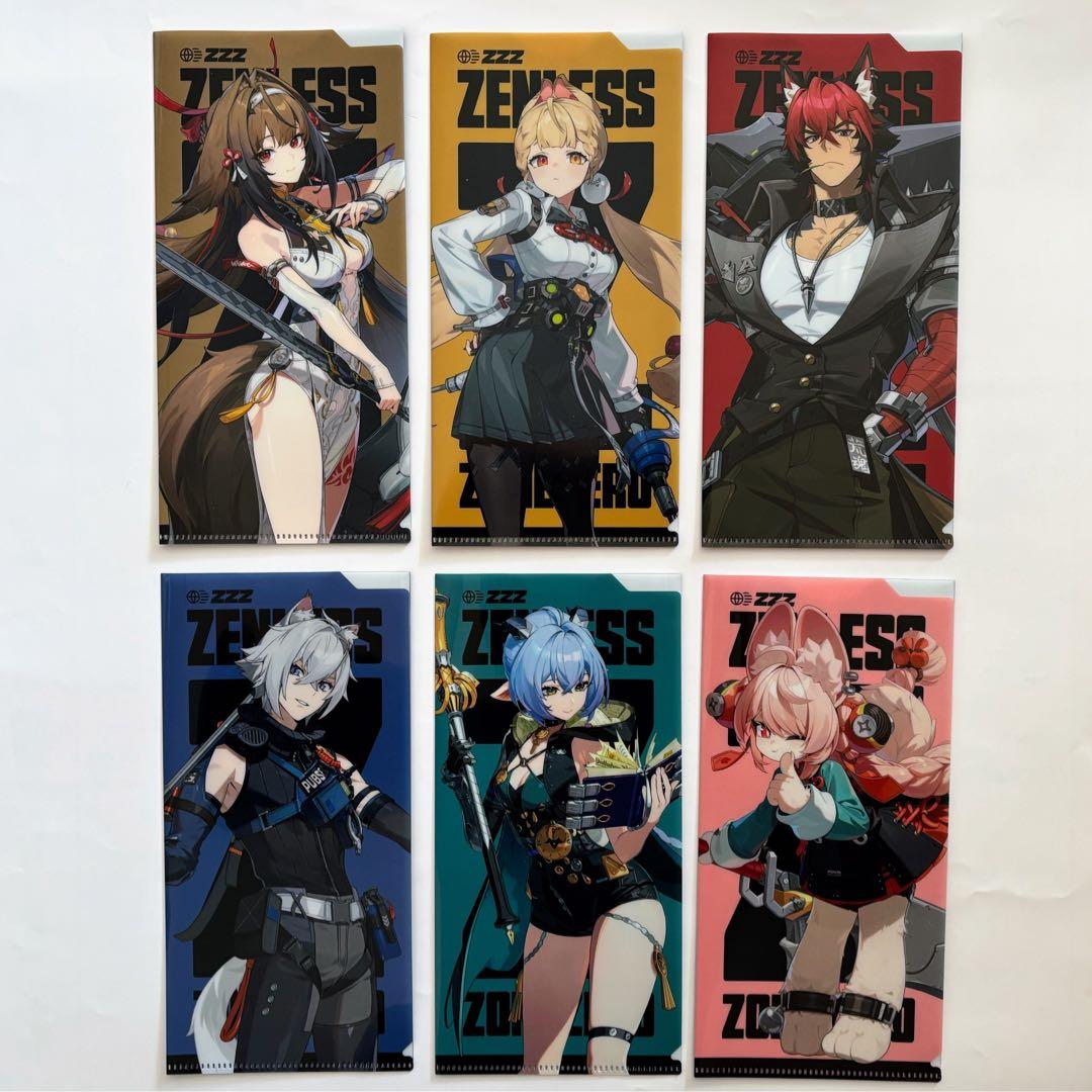 ゼンレスゾーンゼロ ゼンゼロ GIGO 特典 チケットファイル（6種セット
