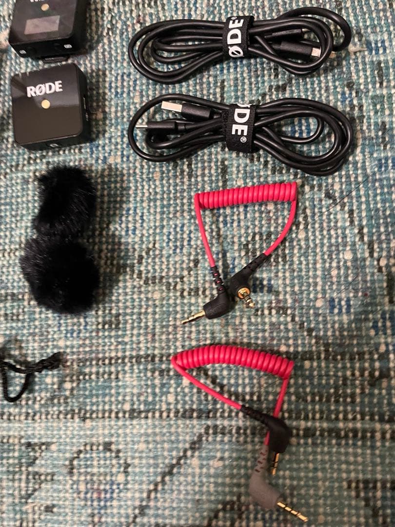 RODE ワイヤレスマイクロフォンズ　付属品