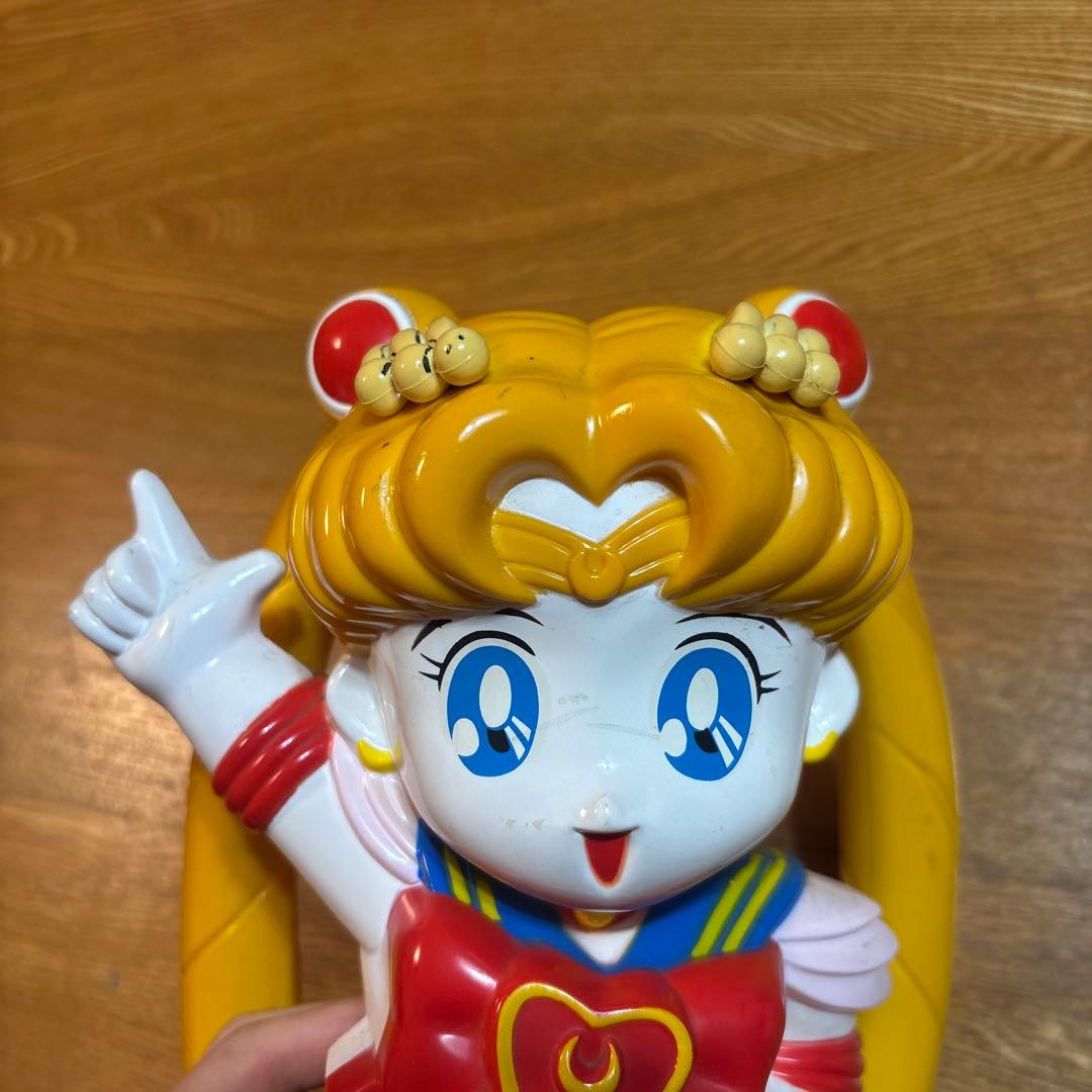 動作確認済】セーラームーン フィギュア型時計 目覚まし時計 希少