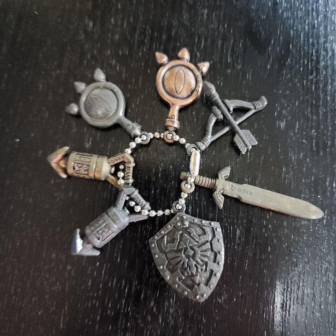 ゼルダの伝説　時のオカリナ　メタルアイテムコレクションセット