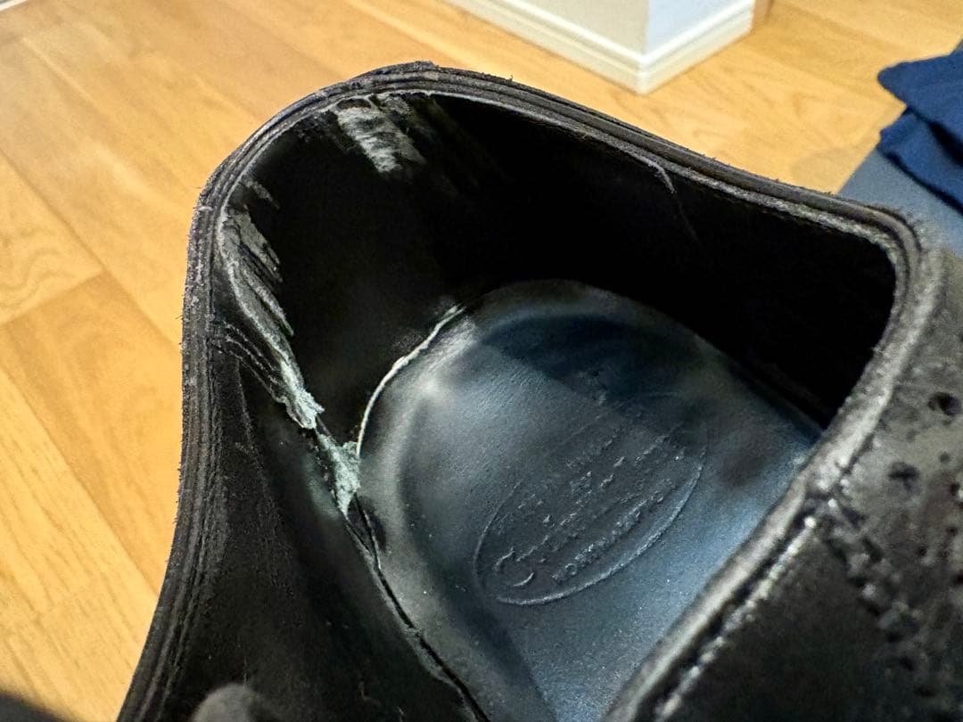 クロケット＆ジョーンズ ALBION 黒 6 1/2 E