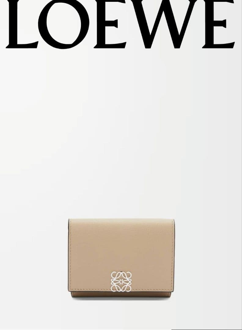 @mama☆新品未使用☆LOEWE アナグラムトライフォールド