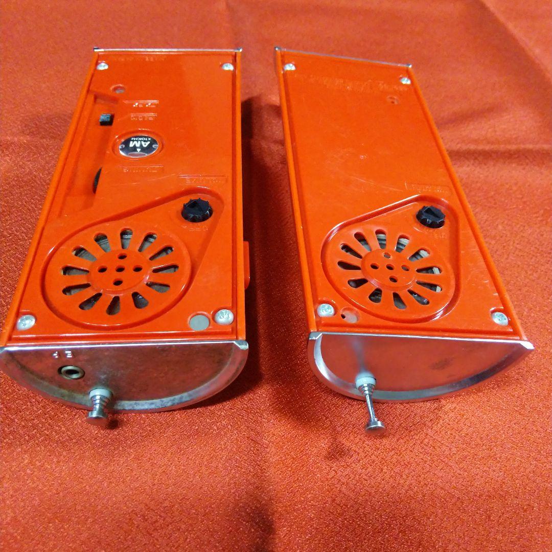 コカ・コーラ型のラジオ＆トランシーバー　2台セット