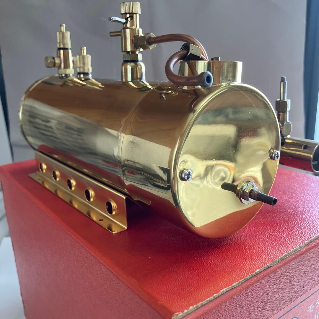 SAITO モデル スチーム エンジン T3DR & ボイラーB3